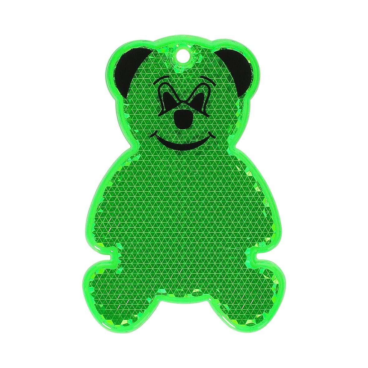 Reflektor Bär - transparent-grün-690