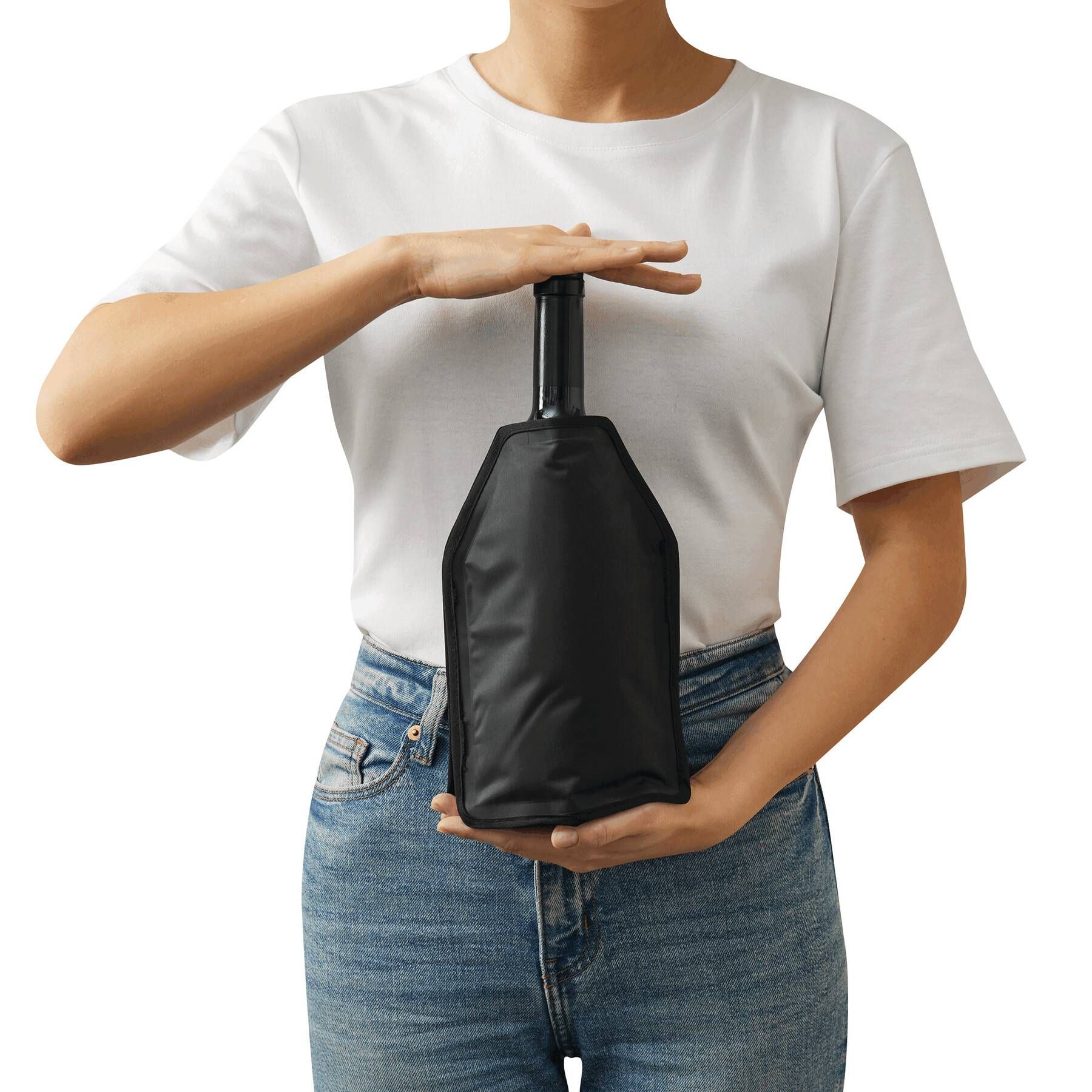 Flaschenkühler COOLING BAG - schwarz-147