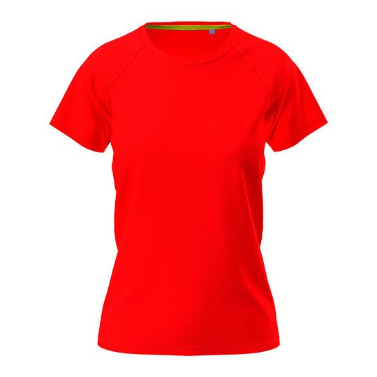 Mesh Raglan Women - scarlet red-951