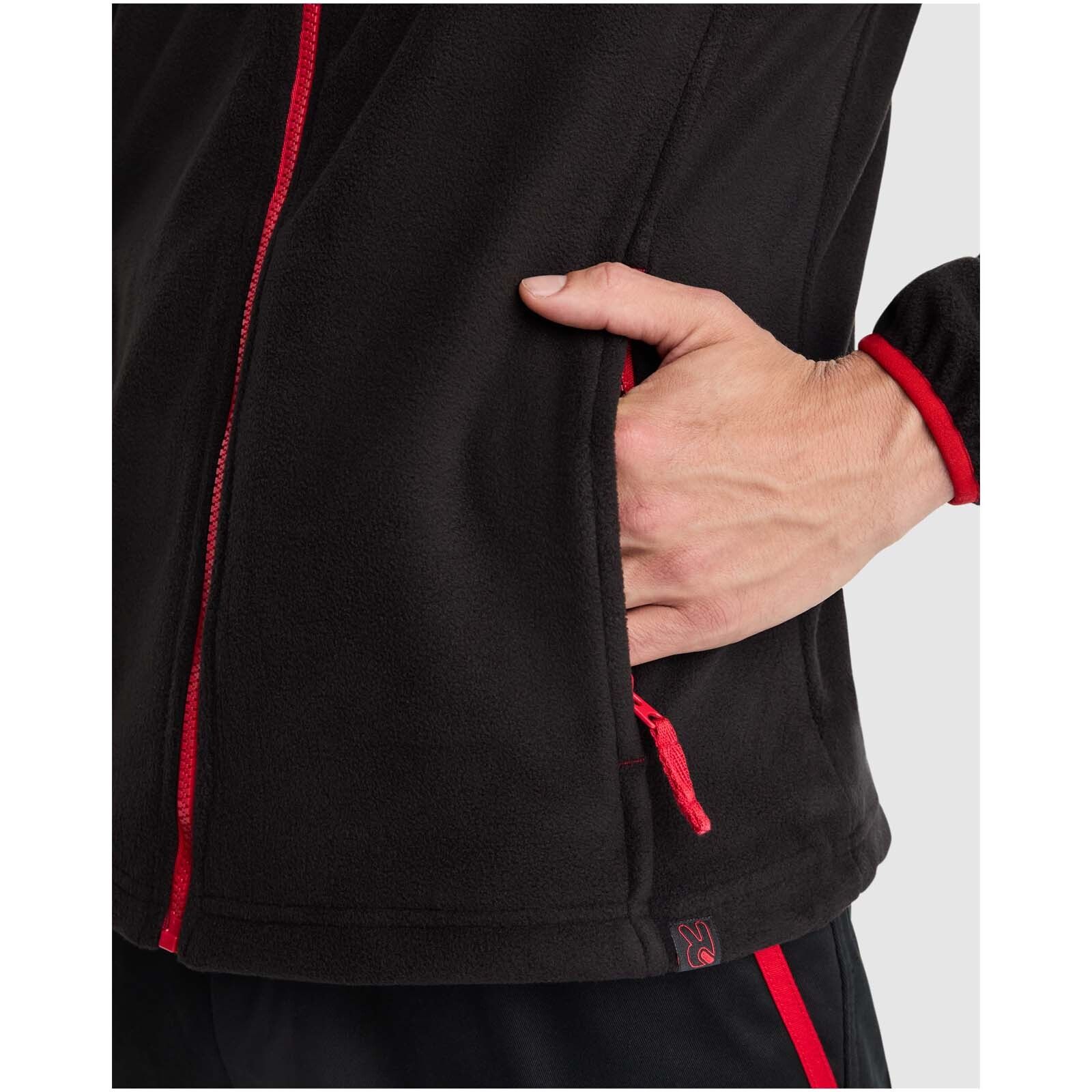 Terrano Mikrofleecejacke, unisex - blei -  schwarz-410