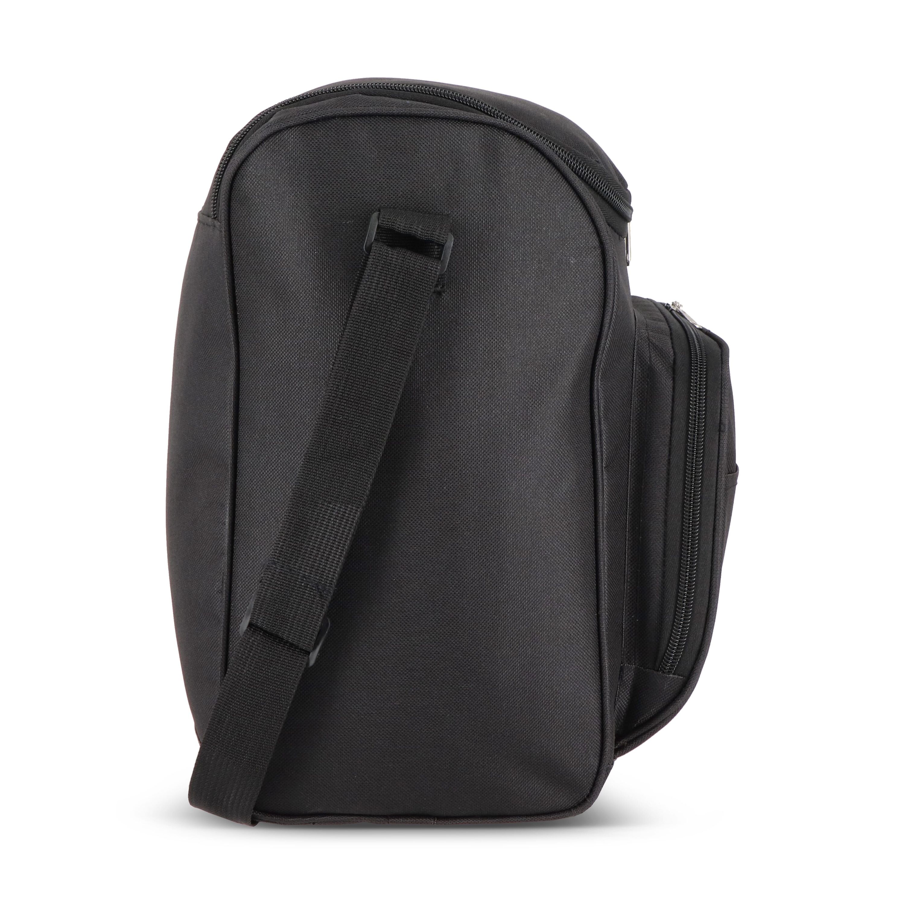 R-PET 600D Kühltasche 26 x 19 x 34cm 13L - schwarz-911