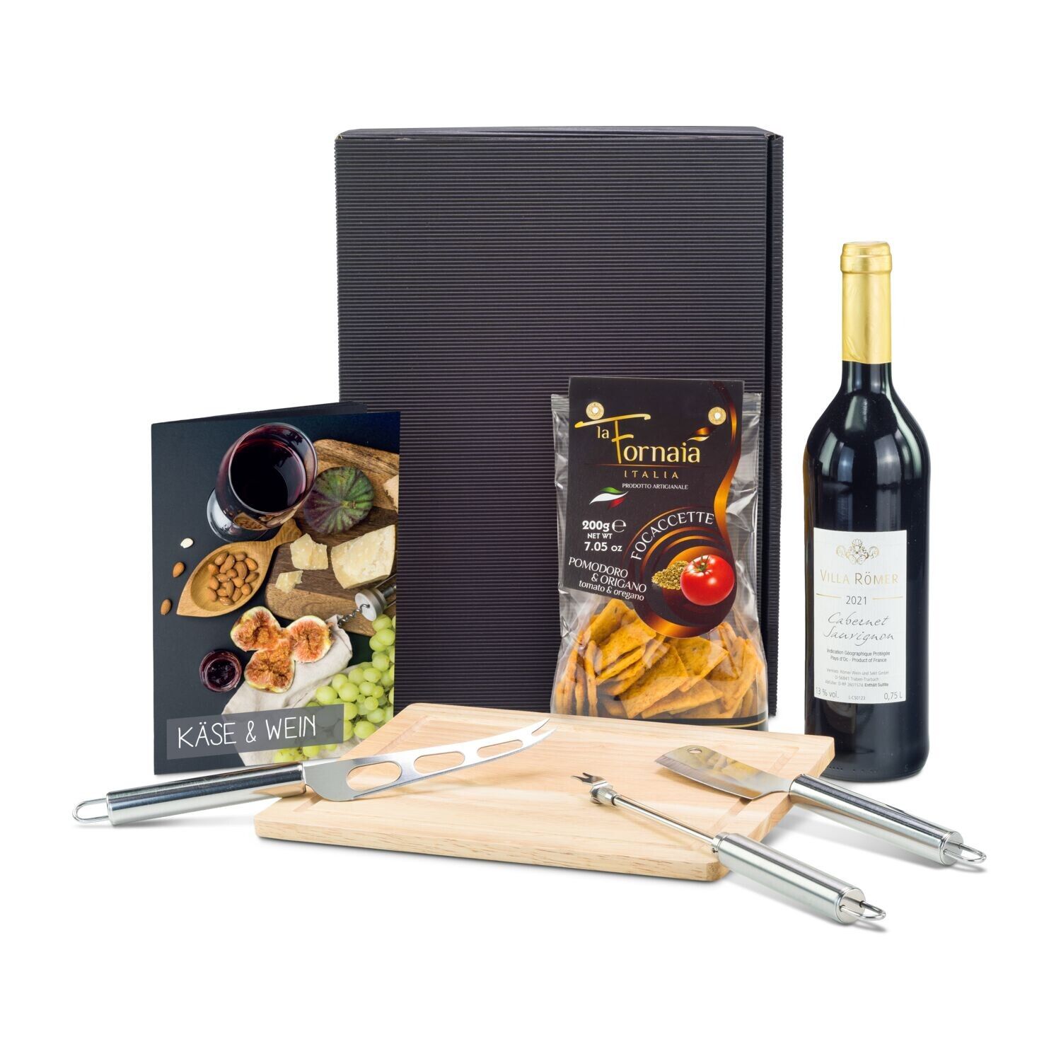 Geschenkset Käse & Wein-548