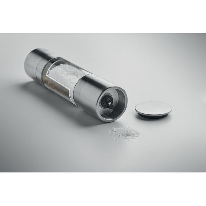 2in1 Salz- & Pfeffermühle MOLIN - silber-939