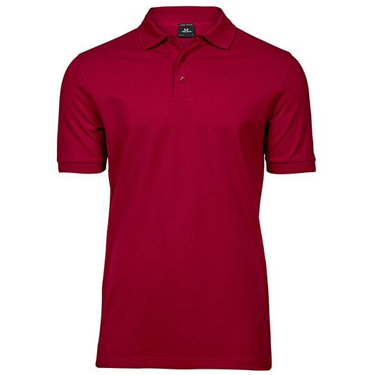 Men´s Luxury Stretch Polo - red-817