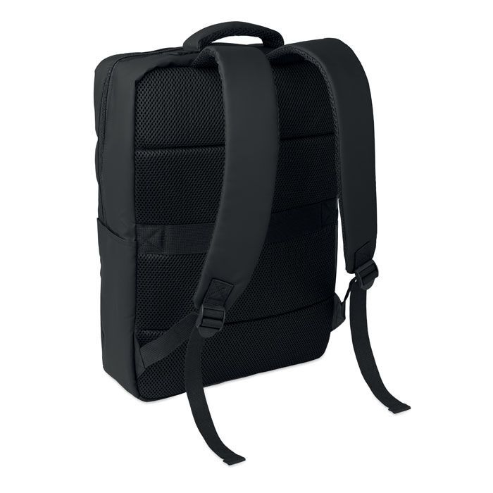 15" PU RPET Laptop-Rucksack METRO - schwarz-187