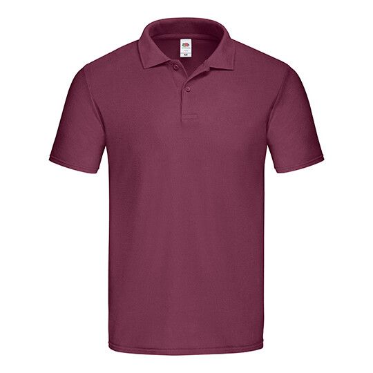 Original Polo für Herren - burgundy-609