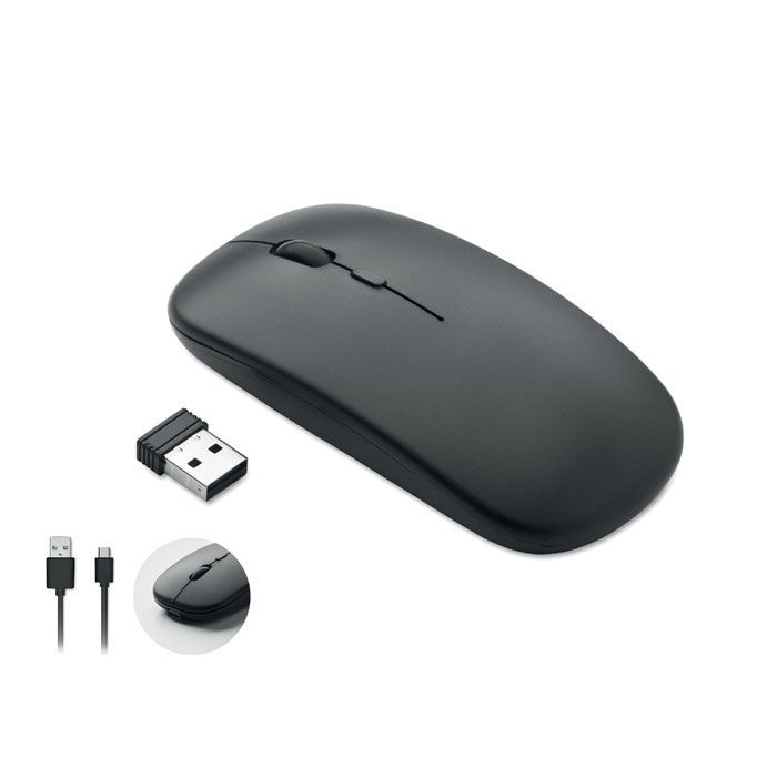 Optische Mouse CURVY C - schwarz-224