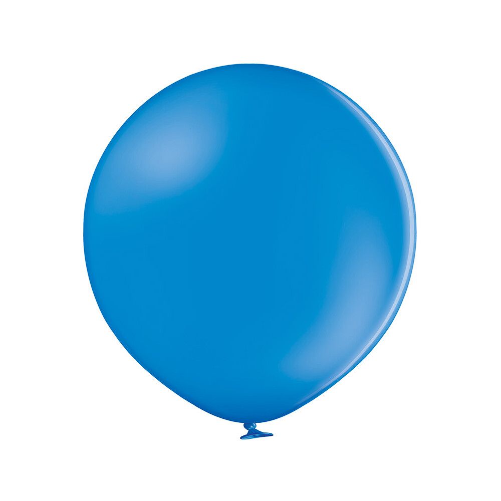 Riesenballon, 150 cm inkl. Siebdruck - mittelblau-429
