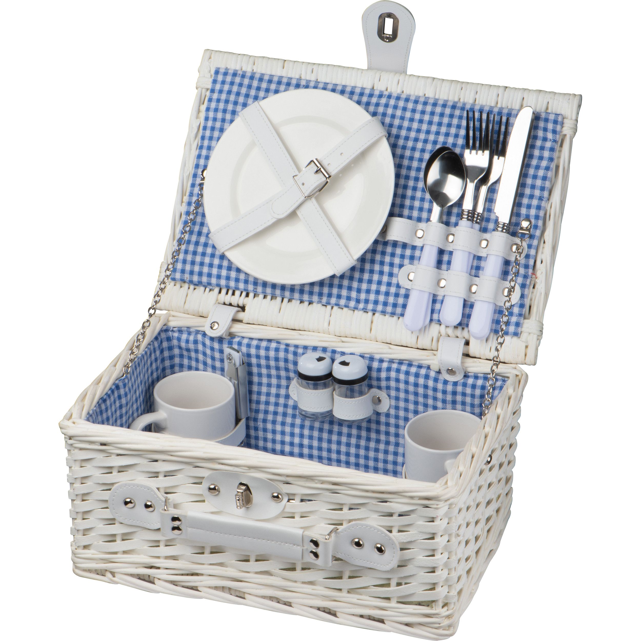 Picknickkoffer Emmerlev - weiß-417