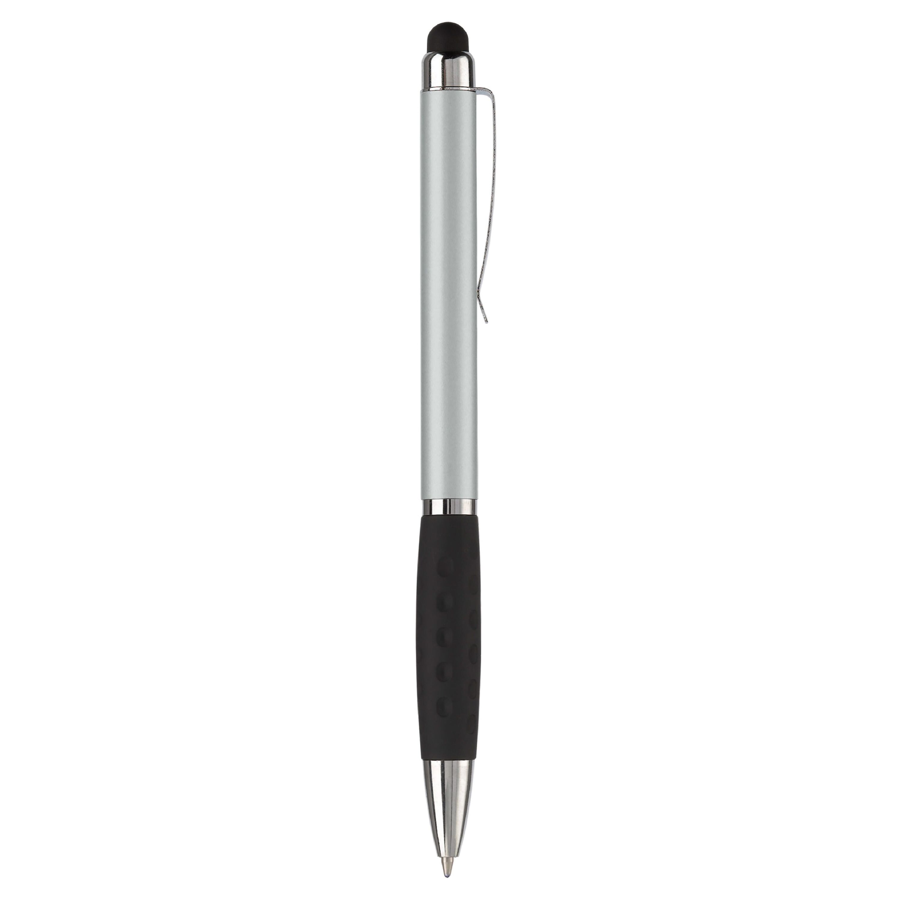 Kugelschreiber Mercurius mit Touch - silber-42