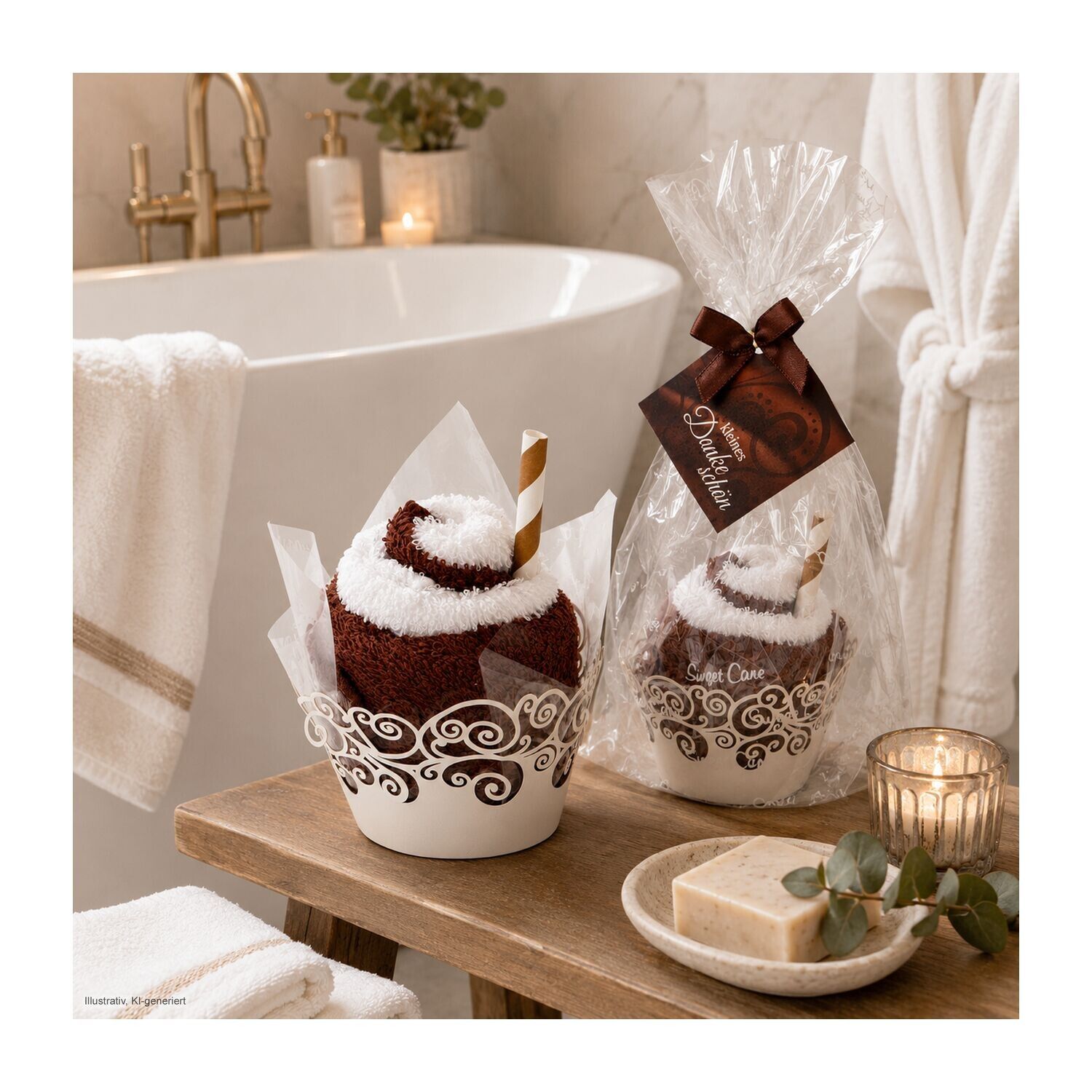 Wellness-Geschenkset: Cupcake-505