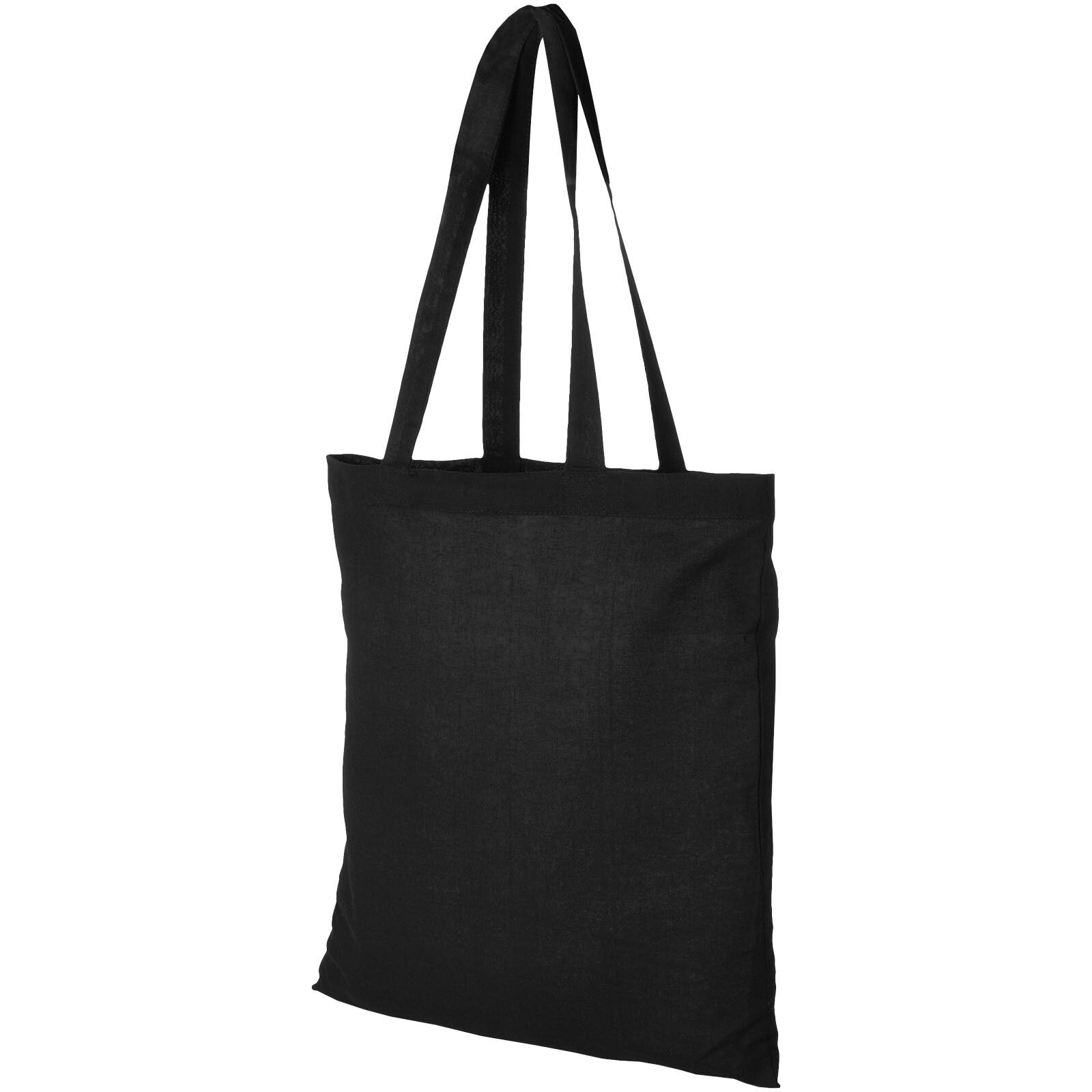 Peru 180 g/m² Baumwoll Tragetasche 7L - schwarz-797