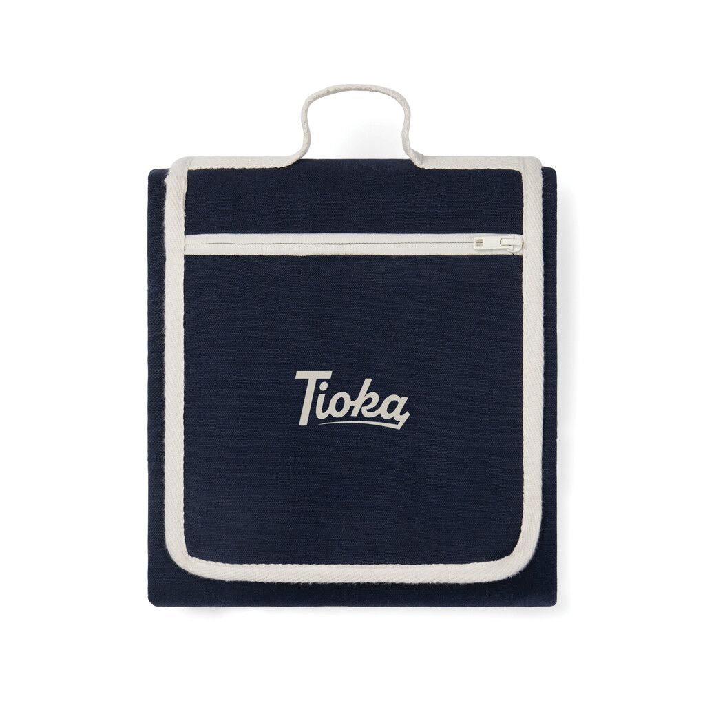 VINGA Volonne AWARE™ Picknickdecke aus recyceltem Canvas - blau-316