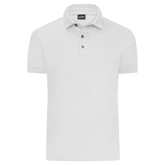 Men´s Mercerised Polo - white-546