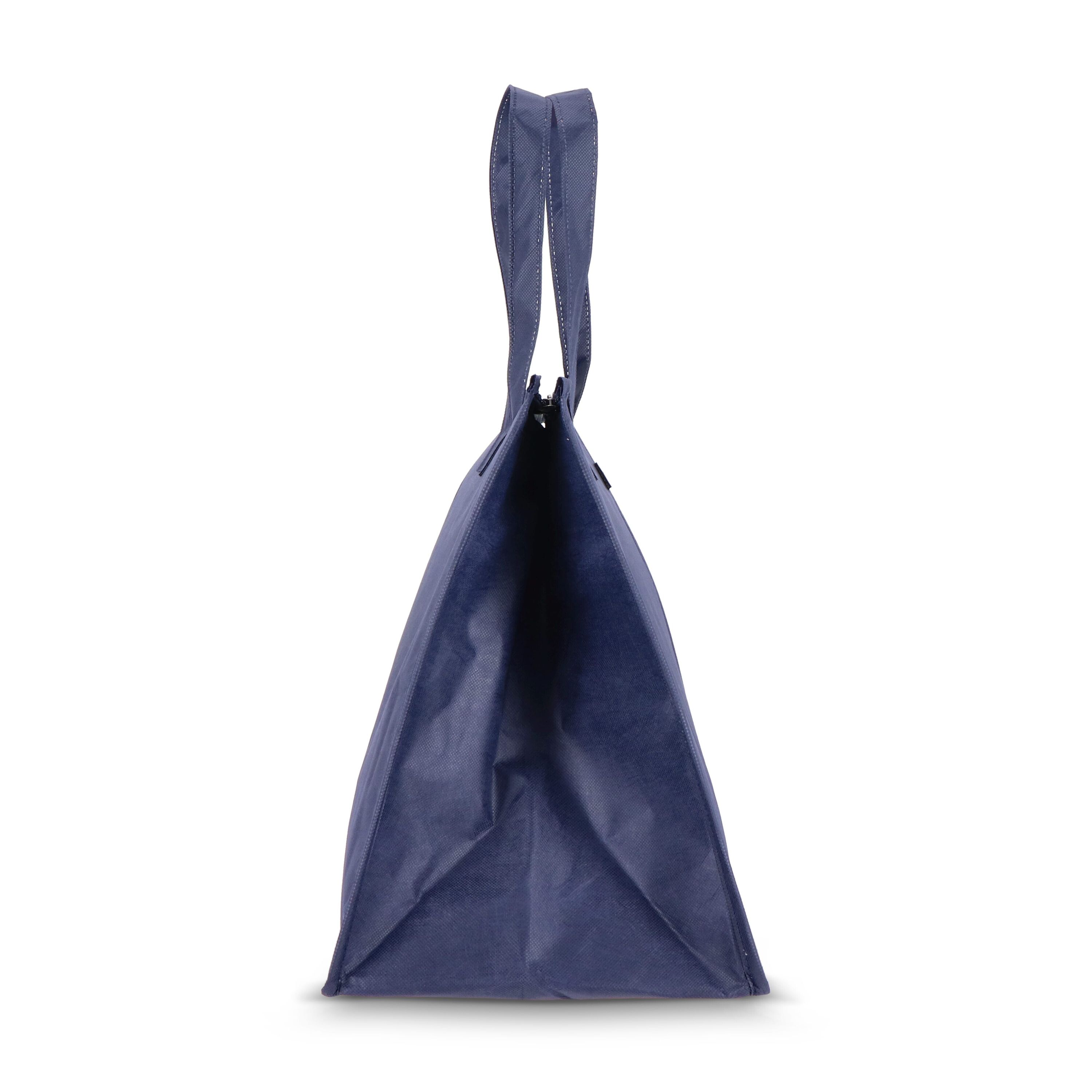 R-PET Kühltasche Non Woven 33x 25,5 x 37cm 75g/m² - dunkelblau-444