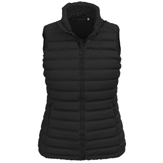 Lux Padded Vest Women - black opal-214