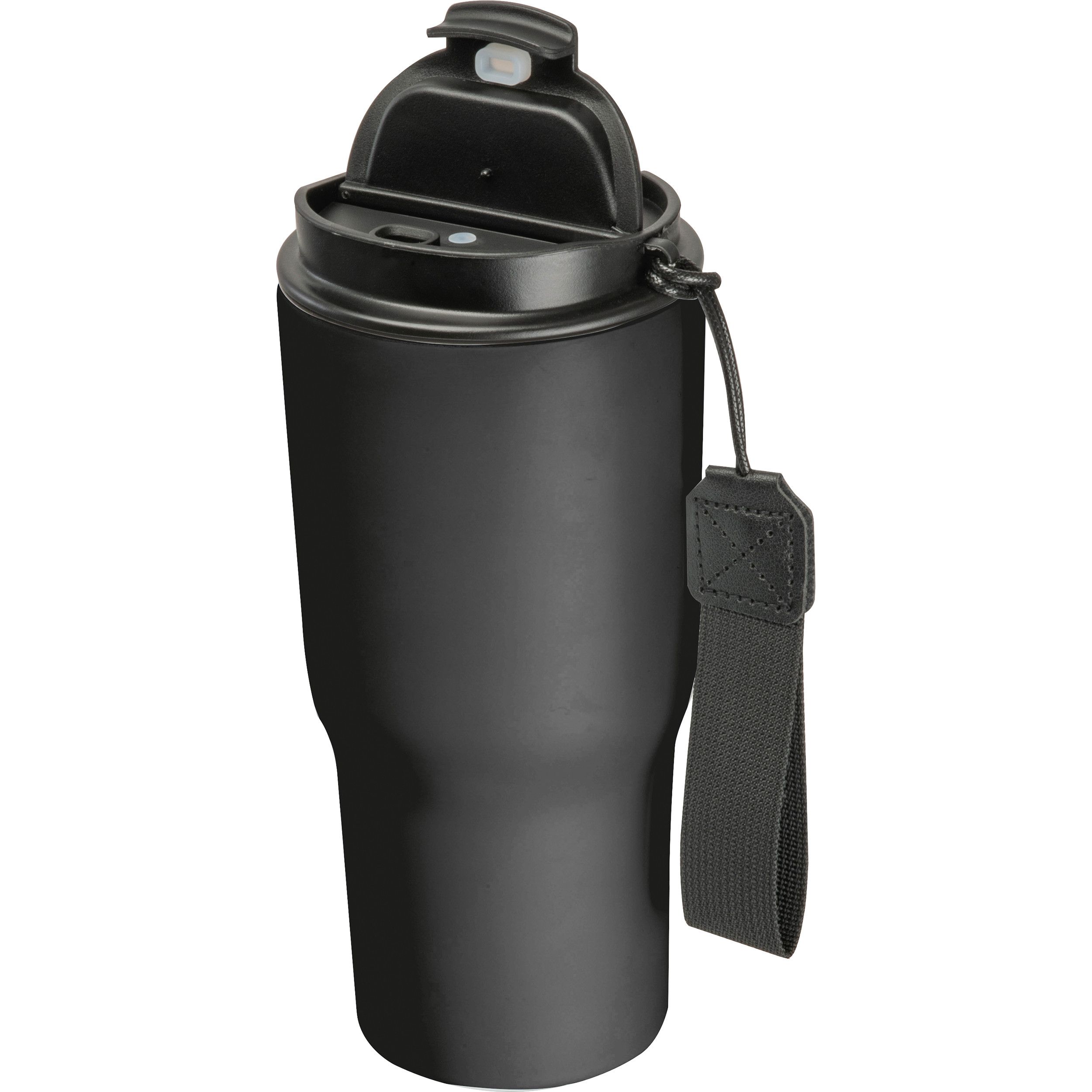 Edelstahltrinkbecher, 550ml - schwarz-222