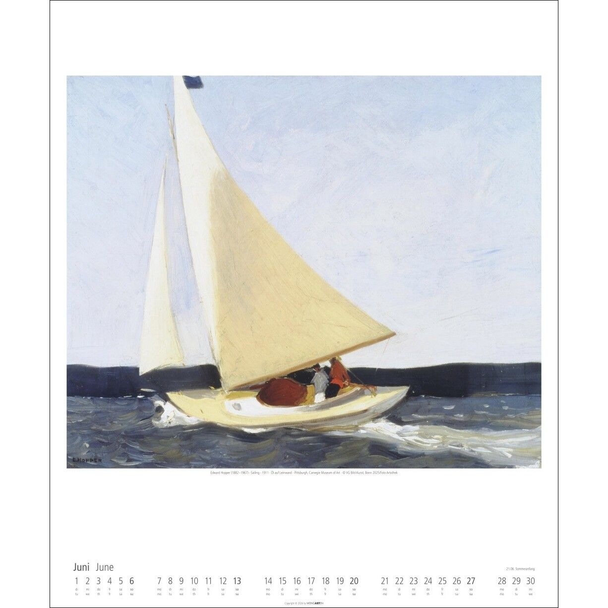 Edward Hopper - Kunst & Kultur Kalender-867