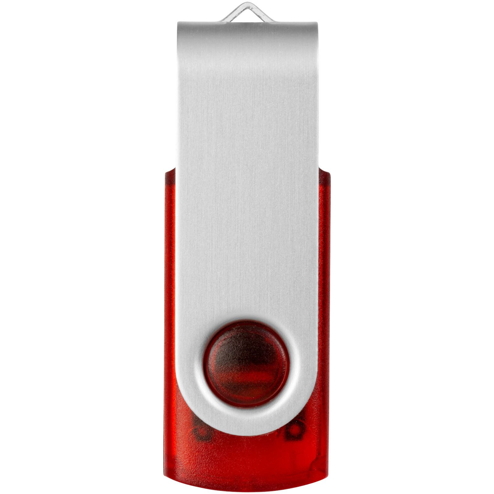 Twister USB-Stick 3.0 transparent - rot - 16 GB-761