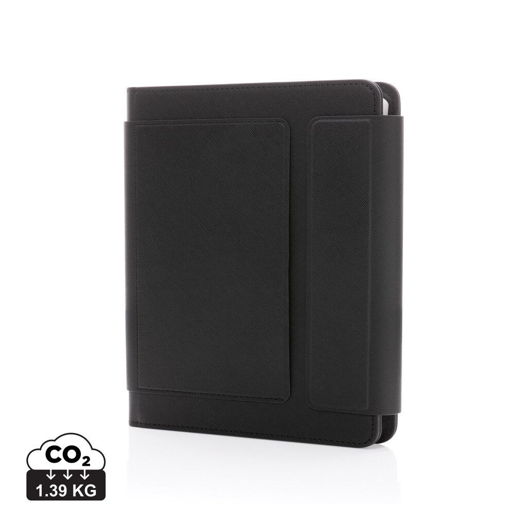 Swiss Peak Heritage RCS rPU A5 Steinpapier Portfolio - schwarz-762