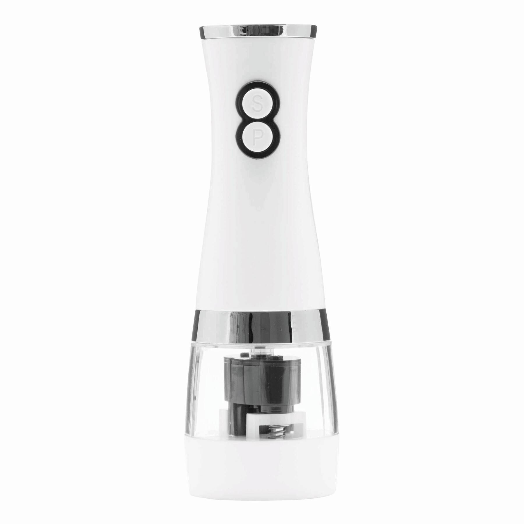 Salz- & Pfeffermühle SALT N&acute; PEPPER - silber - weiß-591