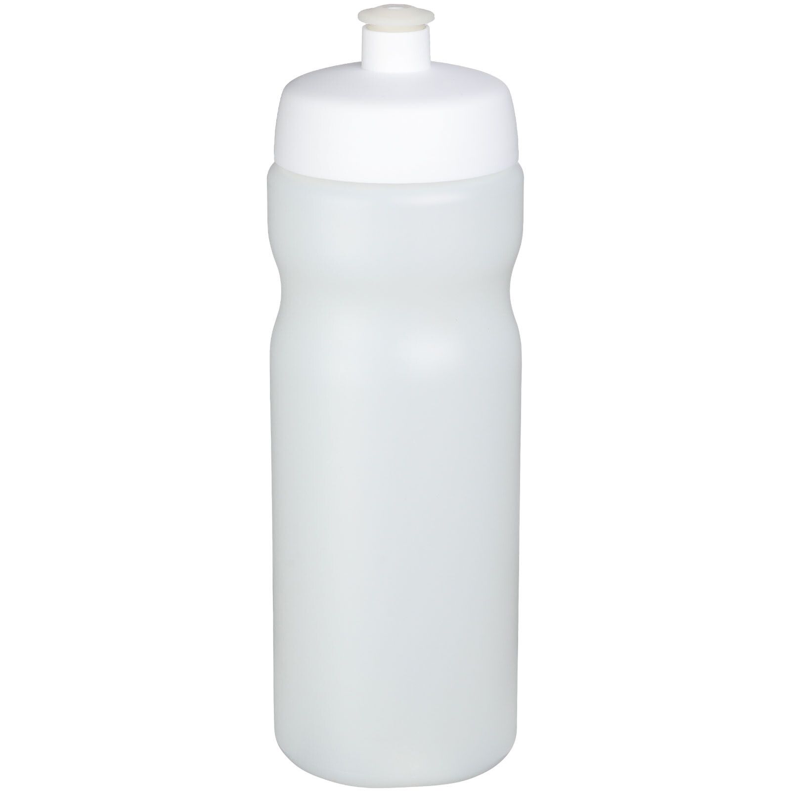 Baseline Plus 650 ml Sportflasche - transparent -  weiss-577