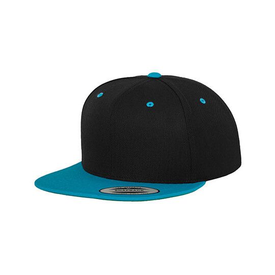 Classic Snapback 2-Tone - black - teal-650
