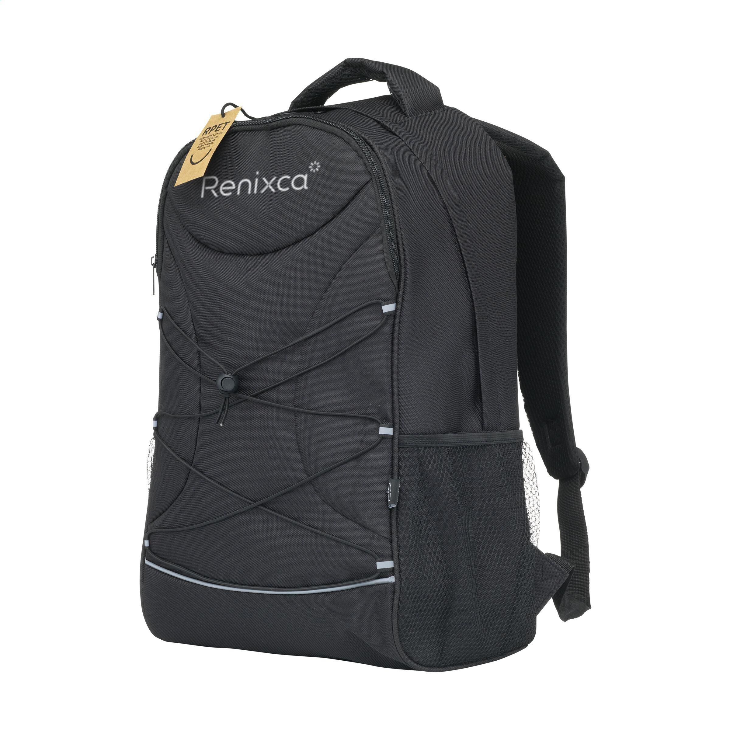 Flashline GRS RPET Laptop Backpack Rucksack - schwarz-134