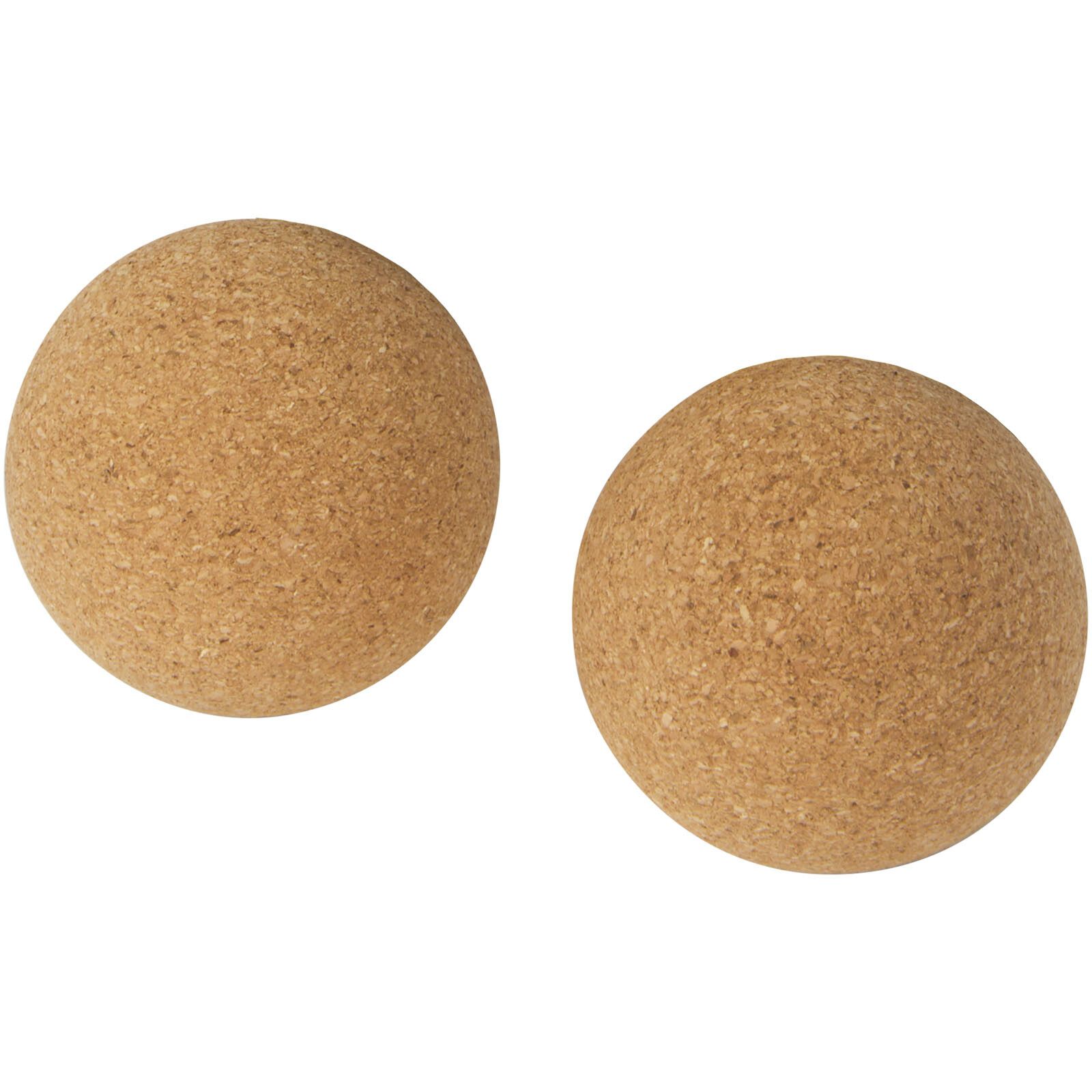 Trikona Kork Yoga Ball 2er Set - natural-917