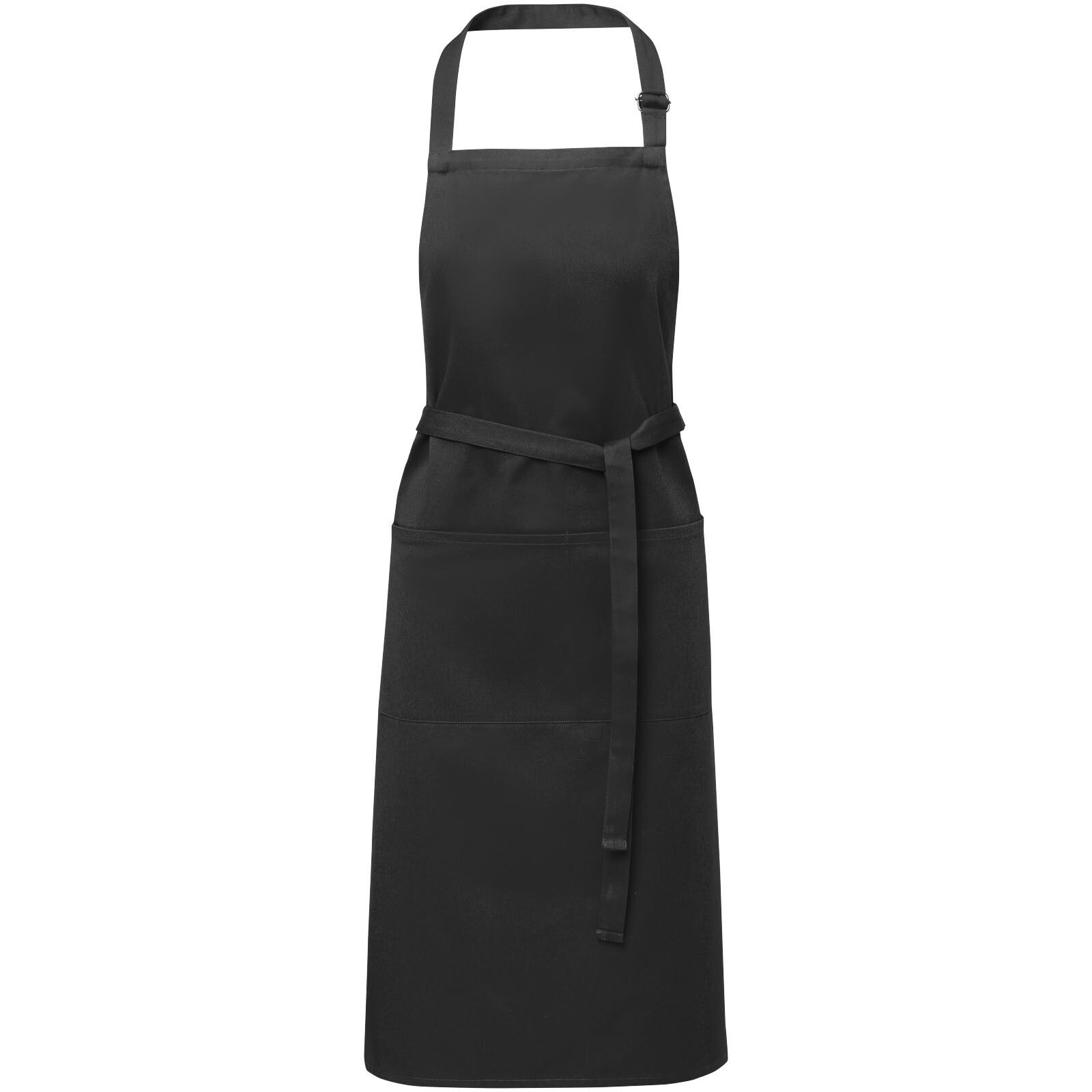 Andrea 240 g/m² Schürze mit verstellbarem Nackenband - schwarz-671