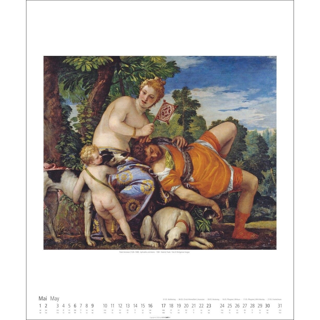 Italienische Meister - Kunst & Kultur Kalender-359