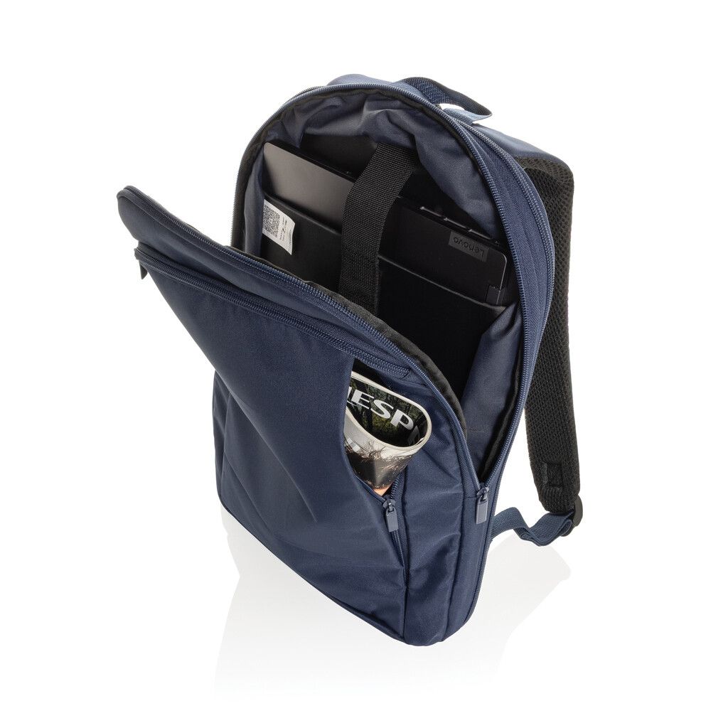 Flexpack Aware™ Expandable Slim RPET 15,6" Laptop-Rucksack - navy blau-523