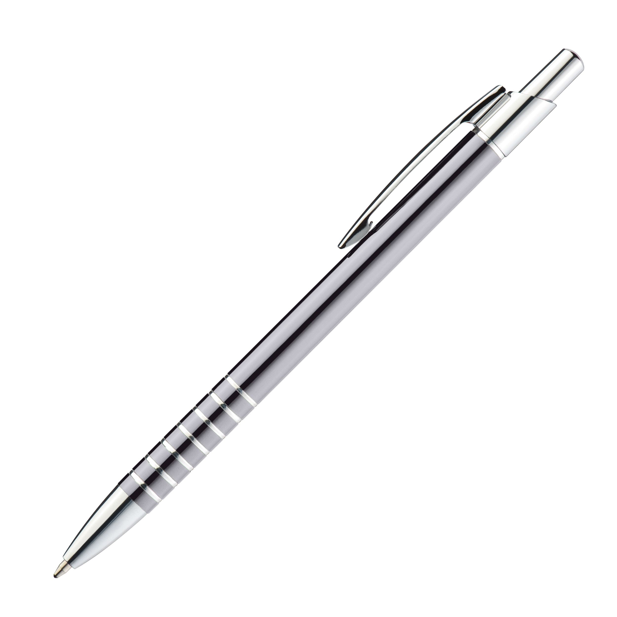 Metall Kugelschreiber Itabela - silbergrau-954