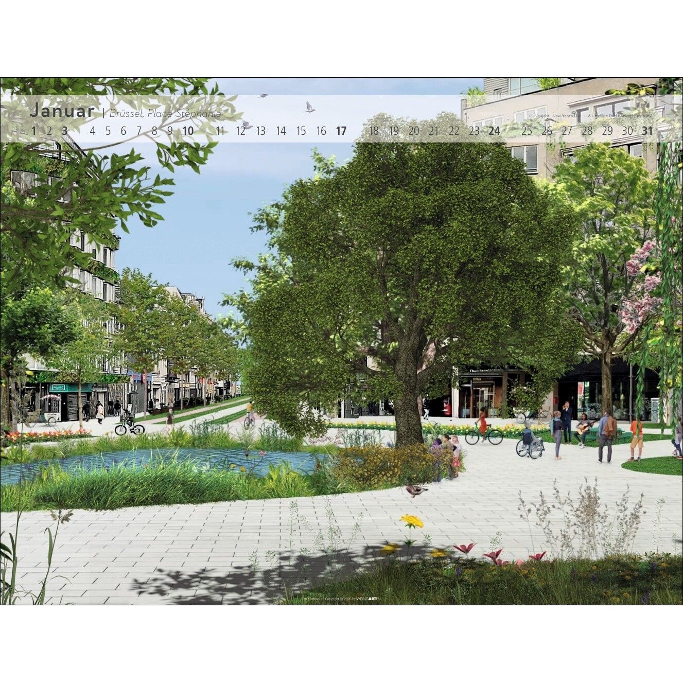 Green Cities - Reise & Städte Kalender-826