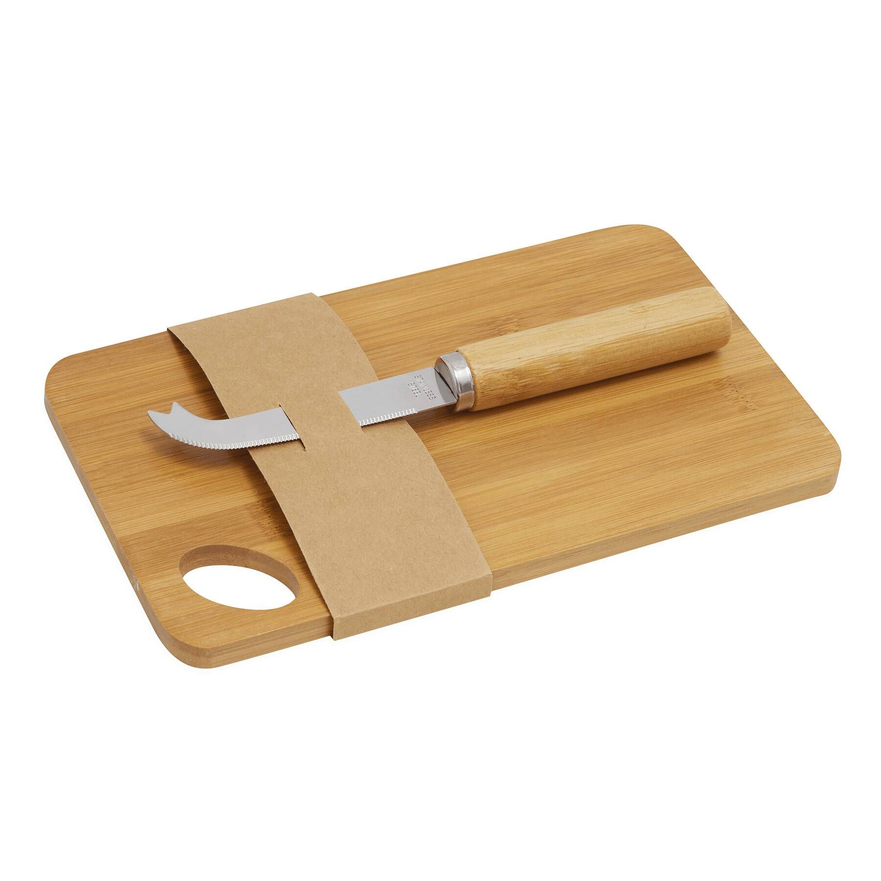 Käseset BAMBOO CHEESY - braun-130