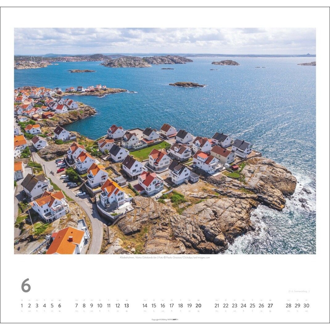 Schweden - Reise & Städte Kalender-608