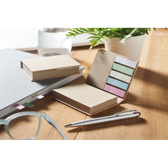 Recyceltes Notizzettel-Set MEUI - beige-226