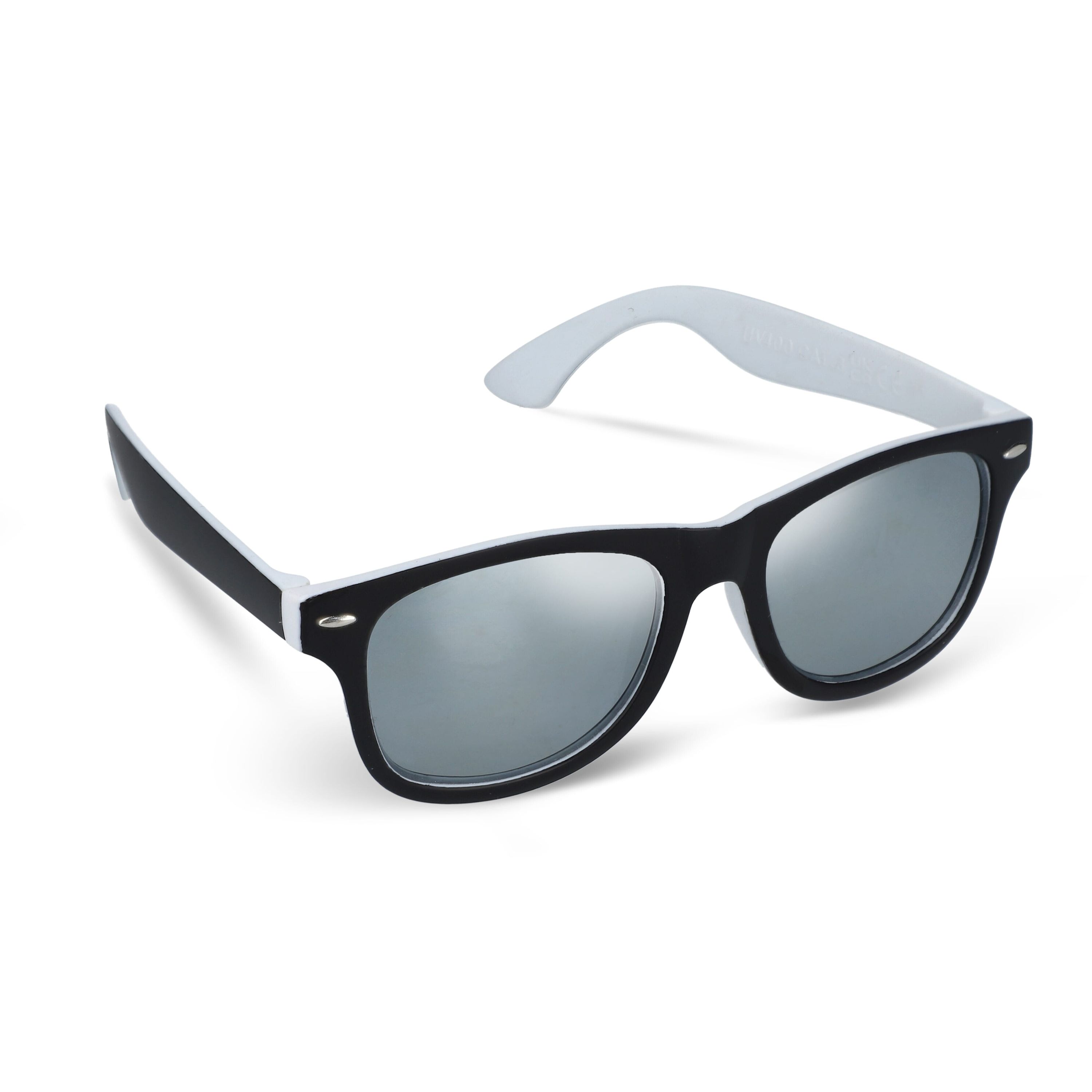 Sonnenbrille Tate Spiegel Glas UV400 - weiss-858