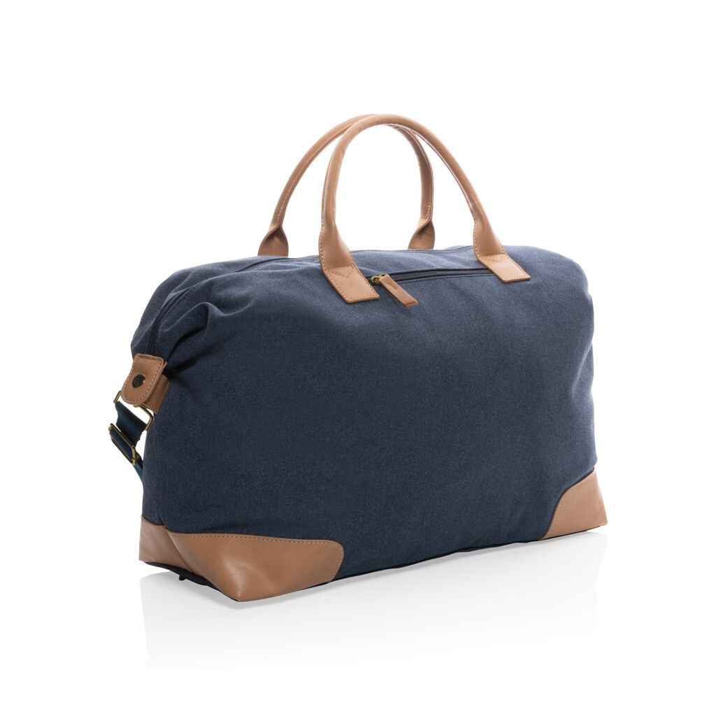 Impact AWARE™ 16 oz. rCanvas große Wochenendtasche - blau-830