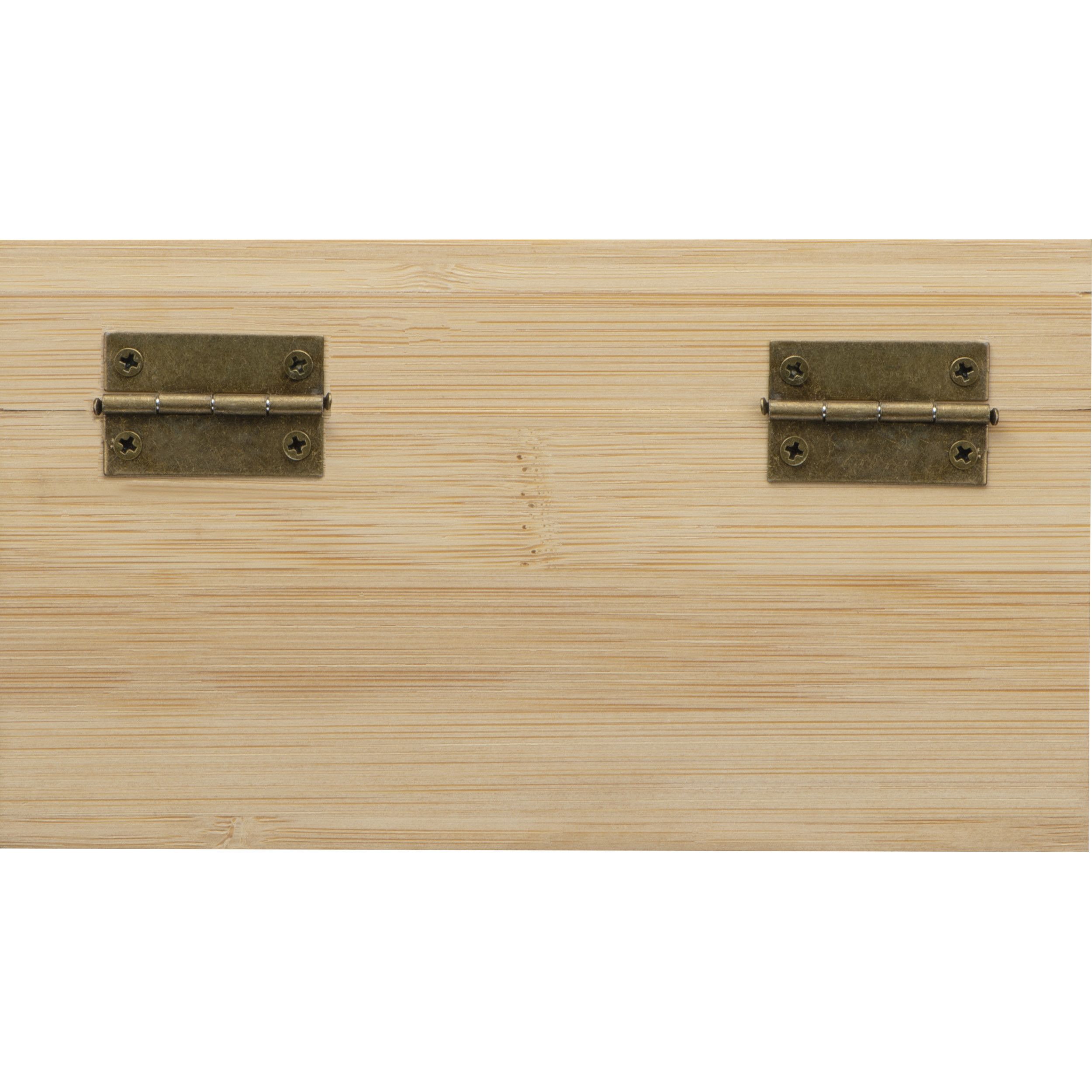 Teebox aus Bambus für 40 Teebeutel - beige-362