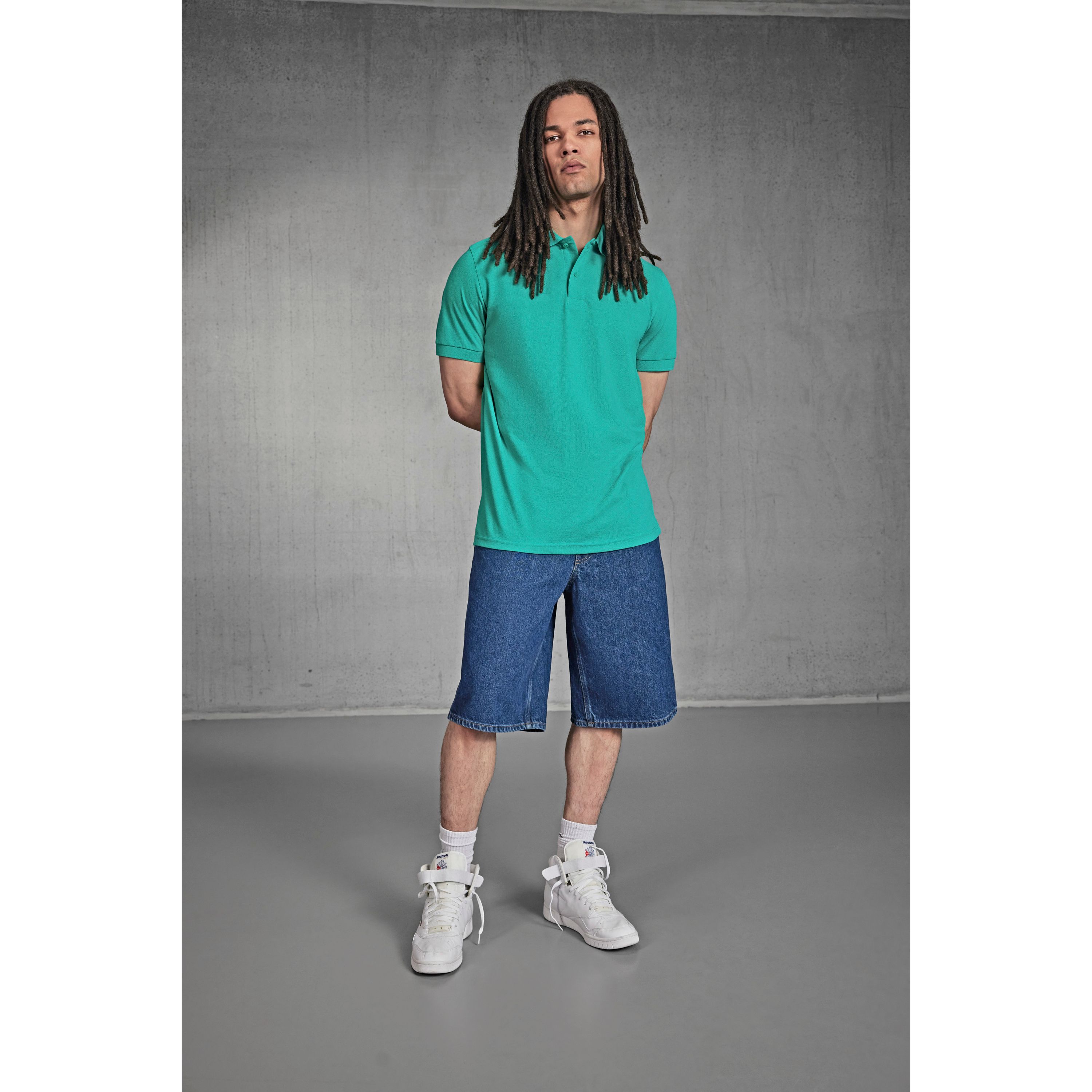 My Eco Polo 65/35_° - pacific grey - L-80