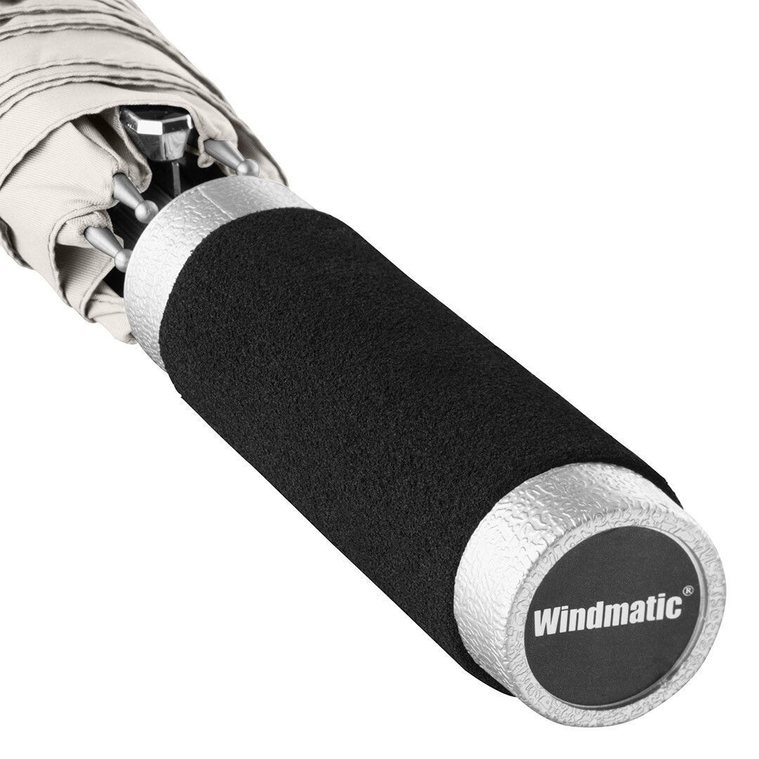 AC-Alu-Stockschirm Windmatic® mit waterSAVE® Bezug Ø105 cm - naturweiß-279