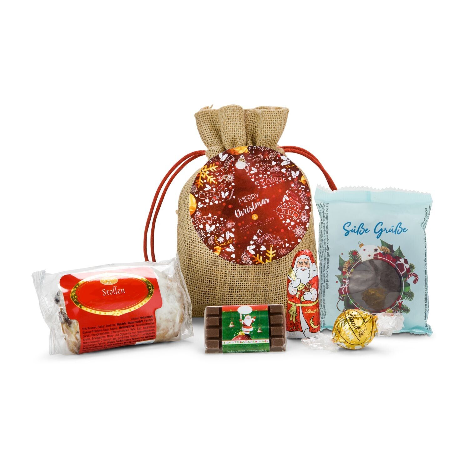 Geschenkset Merry Christmas Säckchen-782