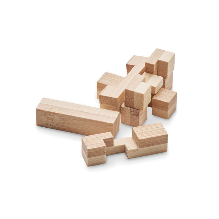 Holzpuzzle/Gehirnjogging Bambus SQUARENATS - holz-749