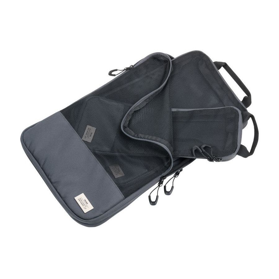 Reise-Kompressionstaschen Set BLUE CYCLE PACKING CUBES - dunkelgrau-208