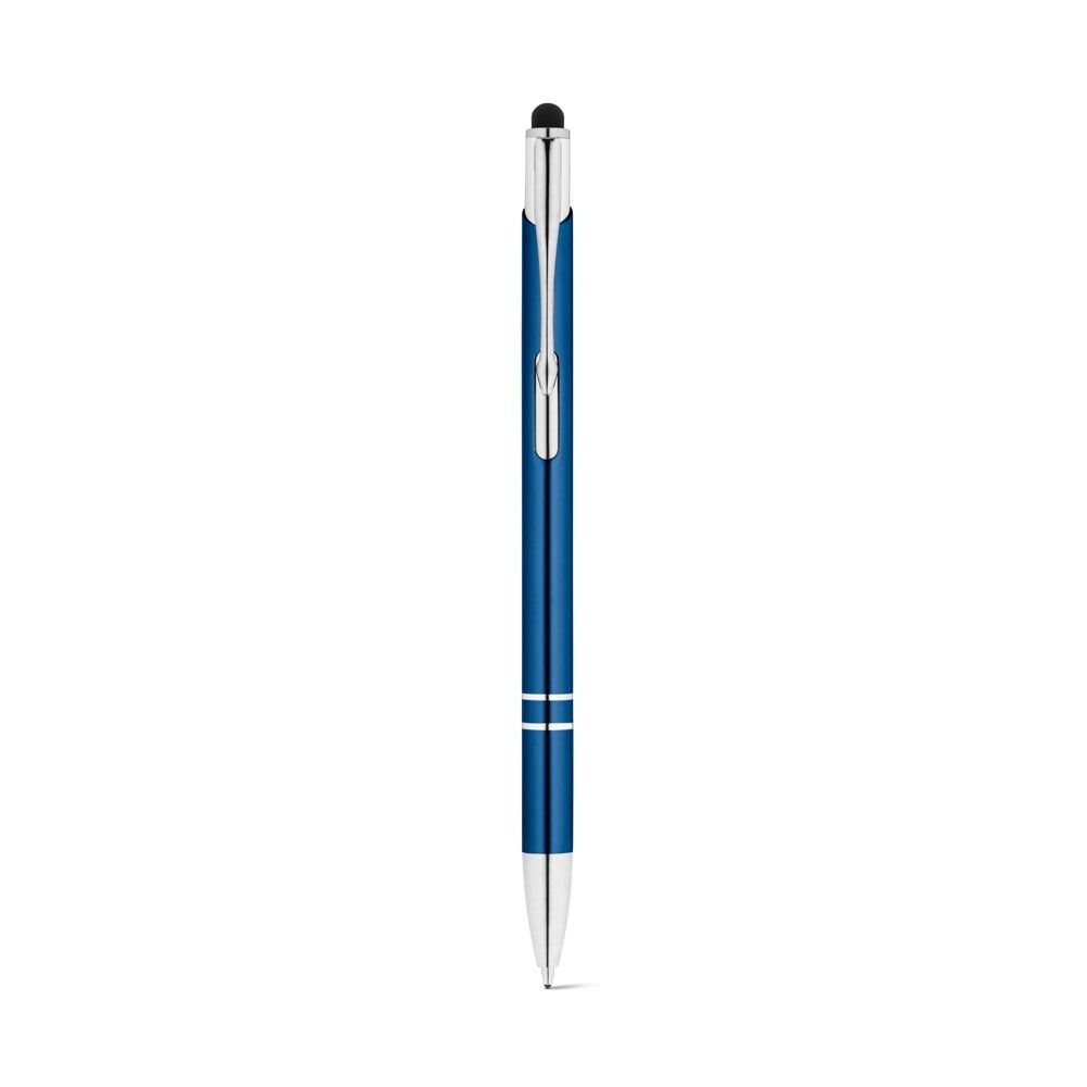 GALBA Aluminium-Kugelschreiber mit Touch Tip und Clip - königsblau-832