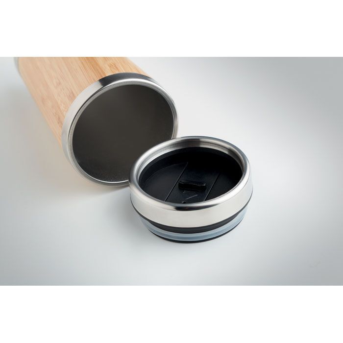 Doppelwandiger Trinkbecher RODEODRIVE+ - holz-79