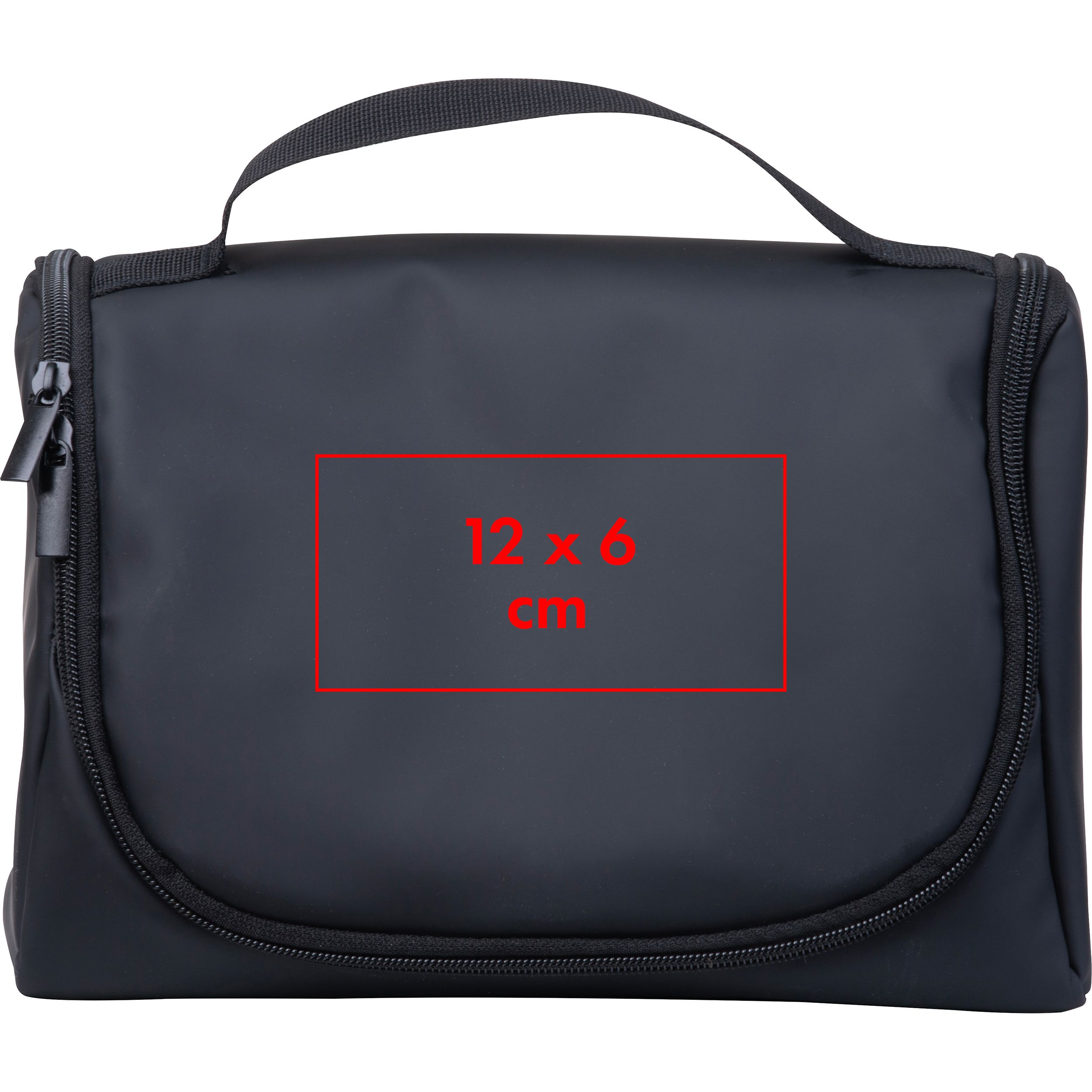 Veredelungsposition auf dem Taschenüberschlag