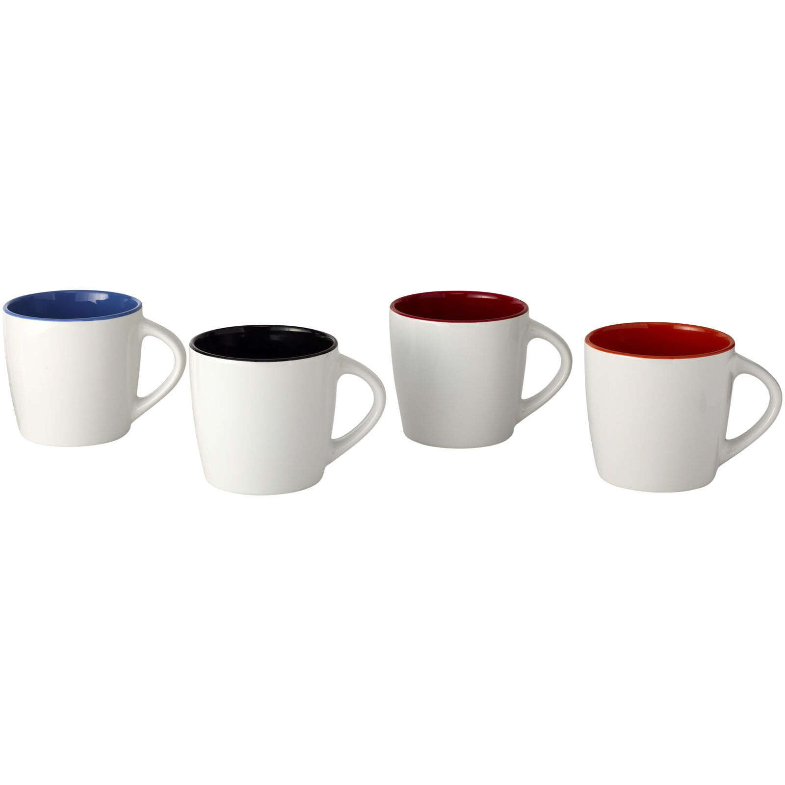 Aztec 340 ml Keramiktasse - weiss -  schwarz-683