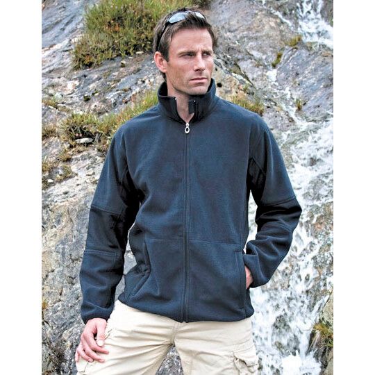 Osaka Combed Pile Soft Shell Jacket - navy-187